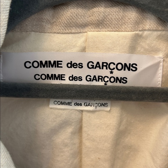 Comme des Garcons Light Tan Jacket. Linen - Picture 2 of 5